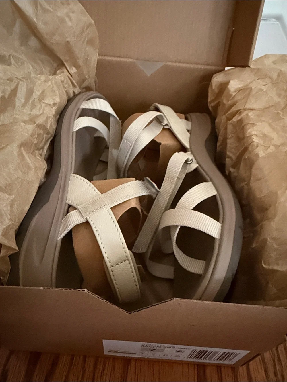 Teva Tirra Traveler Slingback Strappy Sandals 7 NWTBox